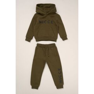 Nicce Boy's 2-Piece Hoody & Jogger Outfit Set in Green Size: 3-4 Years Green 3-4 Years Nicce Boy's 2-Piece Hoody & Jogger Outfit Set in Green Size: 3-4 Years Green 3-4 Years