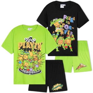 Teenage Mutant Ninja Turtles Boy's Pyjama Set 2 Pack PJ Short Sleeve Comfy Lounge Nightwear Sleepwear Size: 9 Years Multicolor 9 Years Teenage Mutant Ninja Turtles Boy's Pyjama Set 2 Pack PJ Short Sleeve Comfy Lounge Nightwear Sleepwear Size: 9 Years Multicolor 9 Years