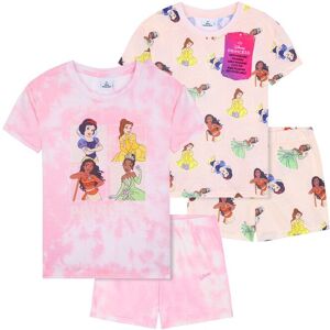 Disney Girl's Princess 2 Pack Short Pyjama Set Size: 7-8 Years Multicolor 7-8 Years Disney Girl's Princess 2 Pack Short Pyjama Set Size: 7-8 Years Multicolor 7-8 Years