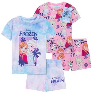 Disney Girl's Frozen 2 Pack Short Pyjama Set Size: 5-6 Years Multicolor 5-6 Years Disney Girl's Frozen 2 Pack Short Pyjama Set Size: 5-6 Years Multicolor 5-6 Years