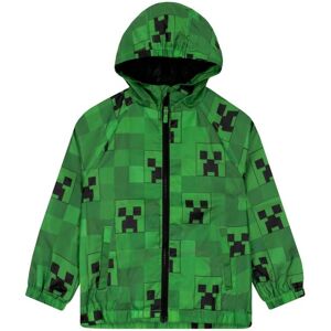 Minecraft Boy's Creeper Raincoat in Green Size: 6-7 Years Green 6-7 Years Minecraft Boy's Creeper Raincoat in Green Size: 6-7 Years Green 6-7 Years