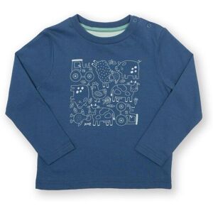 Kite Boy's Farmtime T-Shirt in Navy Size: 5 Years Navy 5 Years Kite Boy's Farmtime T-Shirt in Navy Size: 5 Years Navy 5 Years