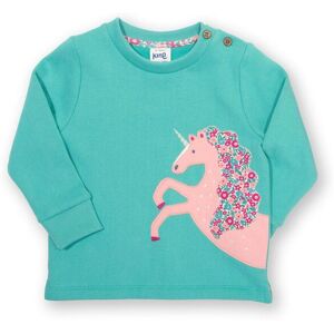 Kite Girl's Merhorse Sweatshirt in Blue Size: 12-18 m Blue 12-18 m Kite Girl's Merhorse Sweatshirt in Blue Size: 12-18 m Blue 12-18 m