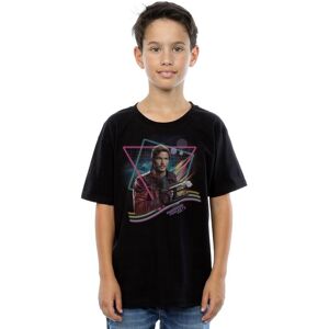 Marvel Boy's Guardians Of The Galaxy Neon Star Lord T-Shirt in Black Size: 5-6 Years Black 5-6 Years Marvel Boy's Guardians Of The Galaxy Neon Star Lord T-Shirt in Black Size: 5-6 Years Black 5-6 Years