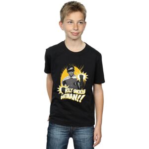 DC Comics Boy's Batman TV Series Robin Holy Smokes T-Shirt in Black Size: 5-6 Years Black 5-6 Years DC Comics Boy's Batman TV Series Robin Holy Smokes T-Shirt in Black Size: 5-6 Years Black 5-6 Years