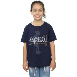 Harry Potter Girl's Dobby Elfish Welfare Cotton T-Shirt in Navy Size: 5-6 Years Navy 5-6 Years Harry Potter Girl's Dobby Elfish Welfare Cotton T-Shirt in Navy Size: 5-6 Years Navy 5-6 Years