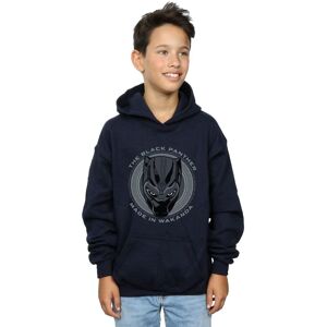 Marvel Boy's Black Panther Made in Wakanda Hoodie in Navy Size: 7-8 Years Navy 7-8 Years Marvel Boy's Black Panther Made in Wakanda Hoodie in Navy Size: 7-8 Years Navy 7-8 Years