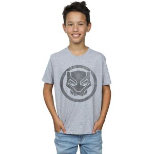 Marvel Boy's Black Panther Distressed Icon T-Shirt in Grey Size: 9 Years Grey 9 Years Marvel Boy's Black Panther Distressed Icon T-Shirt in Grey Size: 9 Years Grey 9 Years