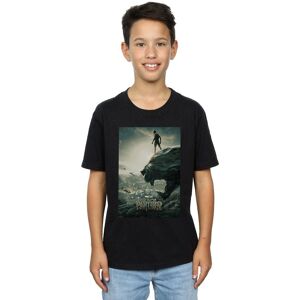 Marvel Boy's Black Panther Poster T-Shirt Size: 12-13 Years Black 12-13 Years Marvel Boy's Black Panther Poster T-Shirt Size: 12-13 Years Black 12-13 Years