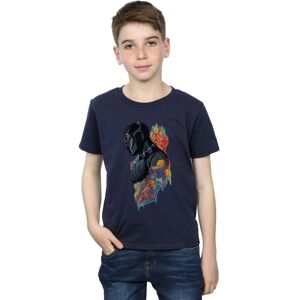 Marvel Boy's Black Panther Profile T-Shirt in Navy Size: 9 Years Navy 9 Years Marvel Boy's Black Panther Profile T-Shirt in Navy Size: 9 Years Navy 9 Years