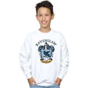 Harry Potter Boy's Ravenclaw Sweatshirt in White Size: 7-8 Years White 7-8 Years Harry Potter Boy's Ravenclaw Sweatshirt in White Size: 7-8 Years White 7-8 Years
