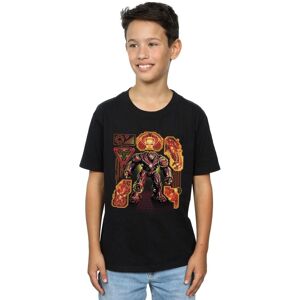 Marvel Boy's Avengers Infinity War Hulkbuster Blueprint T-Shirt in Black Size: 12-13 Years Black 12-13 Years Marvel Boy's Avengers Infinity War Hulkbuster Blueprint T-Shirt in Black Size: 12-13 Years Black 12-13 Years