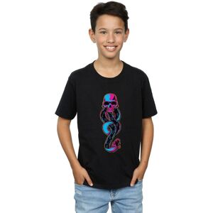 Harry Potter Boy's Neon Dark Mark T-Shirt in Black Size: 12-13 Years Black 12-13 Years Harry Potter Boy's Neon Dark Mark T-Shirt in Black Size: 12-13 Years Black 12-13 Years