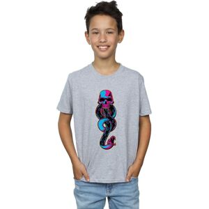 Harry Potter Boy's Neon Dark Mark T-Shirt in Grey Size: 5-6 Years Grey 5-6 Years Harry Potter Boy's Neon Dark Mark T-Shirt in Grey Size: 5-6 Years Grey 5-6 Years
