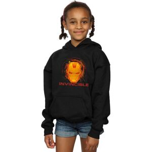 Marvel Girl's Avengers Iron Man Invincible Hoodie in Black Size: 12-13 Years Black 12-13 Years Marvel Girl's Avengers Iron Man Invincible Hoodie in Black Size: 12-13 Years Black 12-13 Years