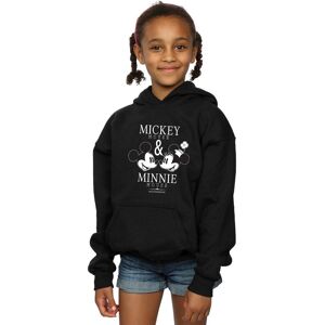 Disney Girl's Mickey & Minnie Mouse Mousecrush Mondays Hoodie in Black Size: 5-6 Years Black 5-6 Years Disney Girl's Mickey & Minnie Mouse Mousecrush Mondays Hoodie in Black Size: 5-6 Years Black 5-6 Years