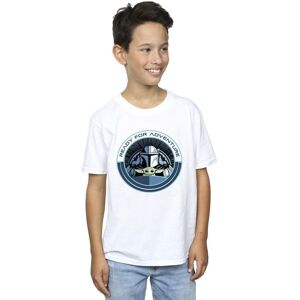 Star Wars Boy's The Mandalorian Grogu Ready For Adventure T-Shirt in White Size: 9 Years White 9 Years Star Wars Boy's The Mandalorian Grogu Ready For Adventure T-Shirt in White Size: 9 Years White 9 Years