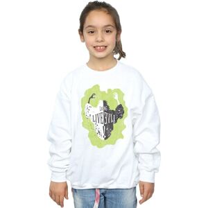 Disney Girl's The Descendants Cruella Long Live Sweatshirt in White Size: 7-8 Years White 7-8 Years Disney Girl's The Descendants Cruella Long Live Sweatshirt in White Size: 7-8 Years White 7-8 Years