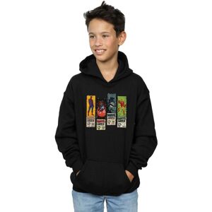 Marvel Boy's Comic Strips Hoodie in Black Size: 7-8 Years Black 7-8 Years Marvel Boy's Comic Strips Hoodie in Black Size: 7-8 Years Black 7-8 Years