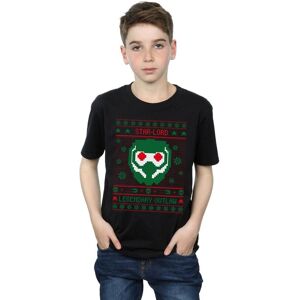 Marvel Boy's Guardians Of The Galaxy Vol. 2 Star Lord Fair Isle T-Shirt in Black Size: 12-13 Years Black 12-13 Years Marvel Boy's Guardians Of The Galaxy Vol. 2 Star Lord Fair Isle T-Shirt in Black Size: 12-13 Years Black 12-13 Years
