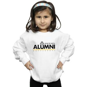 Harry Potter Girl's Hogwarts Alumni Hufflepuff Sweatshirt in White Size: 12-13 Years White 12-13 Years Harry Potter Girl's Hogwarts Alumni Hufflepuff Sweatshirt in White Size: 12-13 Years White 12-13 Years