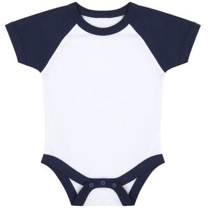 Larkwood Essential Short Sleeve Baseball Bodysuit in Off-White Size: 3-6 m Off-White 3-6 m Larkwood Essential Short Sleeve Baseball Bodysuit in Off-White Size: 3-6 m Off-White 3-6 m