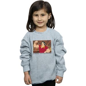 Disney Girl's Beauty & The Beast Handsome Brute Sweatshirt in Grey Size: 9 Years Grey 9 Years Disney Girl's Beauty & The Beast Handsome Brute Sweatshirt in Grey Size: 9 Years Grey 9 Years