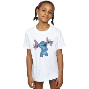Disney Girl's Lilo & Stitch Little Devils Cotton T-Shirt in White Size: 12-13 Years White 12-13 Years Disney Girl's Lilo & Stitch Little Devils Cotton T-Shirt in White Size: 12-13 Years White 12-13 Years