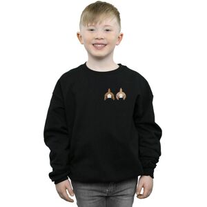 Disney Boy's Chip N Dale Backside Breast Print Sweatshirt in Black Size: 5-6 Years Black 5-6 Years Disney Boy's Chip N Dale Backside Breast Print Sweatshirt in Black Size: 5-6 Years Black 5-6 Years