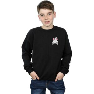 Disney Boy's Aristocats Marie Backside Breast Print Sweatshirt in Black Size: 12-13 Years Black 12-13 Years Disney Boy's Aristocats Marie Backside Breast Print Sweatshirt in Black Size: 12-13 Years Black 12-13 Years