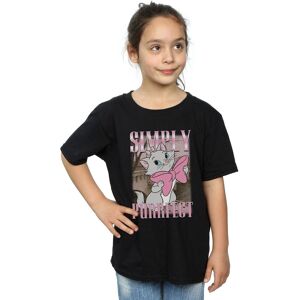 Disney Girl's Aristocats Marie Simply Purrfect Homage Cotton T-Shirt in Black Size: 12-13 Years Black 12-13 Years Disney Girl's Aristocats Marie Simply Purrfect Homage Cotton T-Shirt in Black Size: 12-13 Years Black 12-13 Years
