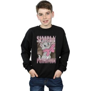 Disney Boy's Aristocats Marie Simply Purrfect Homage Sweatshirt in Black Size: 7-8 Years Black 7-8 Years Disney Boy's Aristocats Marie Simply Purrfect Homage Sweatshirt in Black Size: 7-8 Years Black 7-8 Years