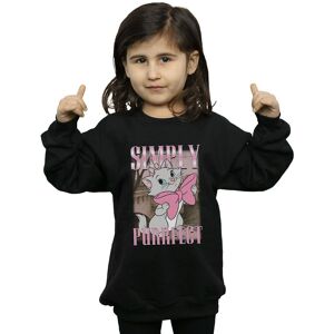 Disney Girl's Aristocats Marie Simply Purrfect Homage Sweatshirt in Black Size: 12-13 Years Black 12-13 Years Disney Girl's Aristocats Marie Simply Purrfect Homage Sweatshirt in Black Size: 12-13 Years Black 12-13 Years