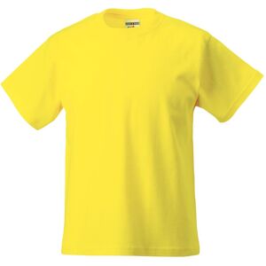 Jerzees Schoolwear Jerzees Schoolgear Classic Plain T-Shirt Pack of 2 in Yellow Size: 7-8 Years Yellow 7-8 Years Jerzees Schoolwear Jerzees Schoolgear Classic Plain T-Shirt Pack of 2 in Yellow Size: 7-8 Years Yellow 7-8 Years