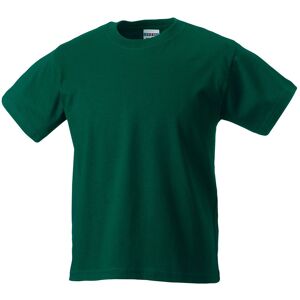 Jerzees Schoolwear Jerzees Schoolgear Classic Plain T-Shirt Pack of 2 in Bottle Green Size: 9-10 Years Bottle Green 9-10 Years Jerzees Schoolwear Jerzees Schoolgear Classic Plain T-Shirt Pack of 2 in Bottle Green Size: 9-10 Years Bottle Green 9-10 Years