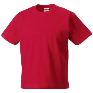 Jerzees Schoolwear Jerzees Schoolgear Classic Plain T-Shirt Pack of 2 in Red Size: 3-4 Years Red 3-4 Years Jerzees Schoolwear Jerzees Schoolgear Classic Plain T-Shirt Pack of 2 in Red Size: 3-4 Years Red 3-4 Years