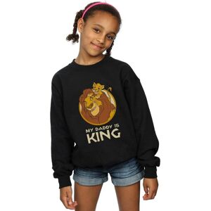 Disney Girl's The Lion King My Daddy Is King Sweatshirt in Black Size: 9 Years Black 9 Years Disney Girl's The Lion King My Daddy Is King Sweatshirt in Black Size: 9 Years Black 9 Years