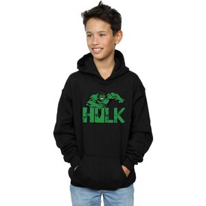 Marvel Boy's Hulk Pixelated Hoodie in Black Size: 7-8 Years Black 7-8 Years Marvel Boy's Hulk Pixelated Hoodie in Black Size: 7-8 Years Black 7-8 Years