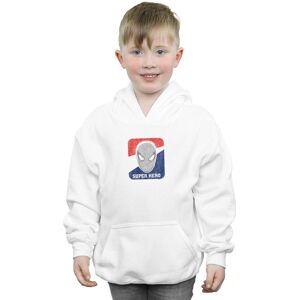 Marvel Boy's Spider-Man Superhero Sports Hoodie in White Size: 12-13 Years White 12-13 Years Marvel Boy's Spider-Man Superhero Sports Hoodie in White Size: 12-13 Years White 12-13 Years