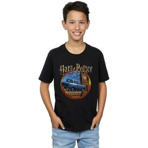 Harry Potter Boy's Flying Car T-Shirt in Black Size: 12-13 Years Black 12-13 Years Harry Potter Boy's Flying Car T-Shirt in Black Size: 12-13 Years Black 12-13 Years