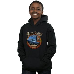 Harry Potter Boy's Flying Car Hoodie in Black Size: 3-4 Years Black 3-4 Years Harry Potter Boy's Flying Car Hoodie in Black Size: 3-4 Years Black 3-4 Years