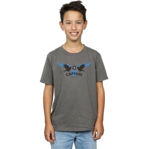 Harry Potter Boy's Ravenclaw Captain T-Shirt in Charcoal Size: 7-8 Years Charcoal 7-8 Years Harry Potter Boy's Ravenclaw Captain T-Shirt in Charcoal Size: 7-8 Years Charcoal 7-8 Years