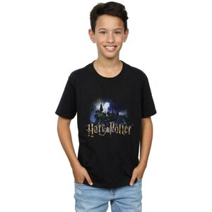 Harry Potter Boy's Hogwarts Castle T-Shirt in Black Size: 3-4 Years Black 3-4 Years Harry Potter Boy's Hogwarts Castle T-Shirt in Black Size: 3-4 Years Black 3-4 Years