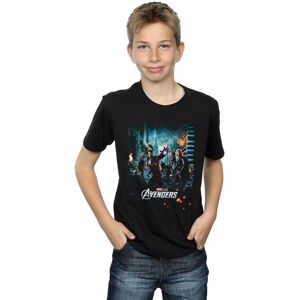 Marvel Boy's The Avengers Poster T-Shirt in Black Size: 3-4 Years Black 3-4 Years Marvel Boy's The Avengers Poster T-Shirt in Black Size: 3-4 Years Black 3-4 Years
