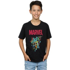 Marvel Boy's Avengers Pop Group T-Shirt in Black Size: 3-4 Years Black 3-4 Years Marvel Boy's Avengers Pop Group T-Shirt in Black Size: 3-4 Years Black 3-4 Years