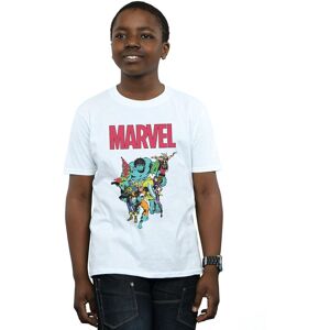 Marvel Boy's Avengers Pop Group T-Shirt in White Size: 3-4 Years White 3-4 Years Marvel Boy's Avengers Pop Group T-Shirt in White Size: 3-4 Years White 3-4 Years