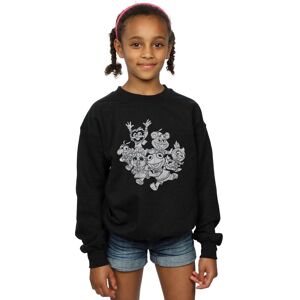 Disney Girl's The Muppets Muppet Babies Mono Group Sweatshirt in Black Size: 3-4 Years Black 3-4 Years Disney Girl's The Muppets Muppet Babies Mono Group Sweatshirt in Black Size: 3-4 Years Black 3-4 Years
