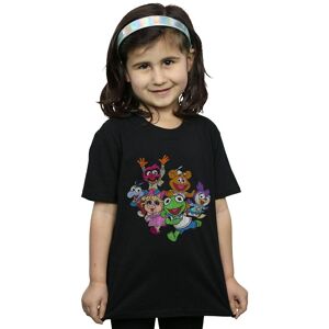 Disney Girl's The Muppets Muppet Babies Colour Group Cotton T-Shirt in Black Size: 3-4 Years Black 3-4 Years Disney Girl's The Muppets Muppet Babies Colour Group Cotton T-Shirt in Black Size: 3-4 Years Black 3-4 Years