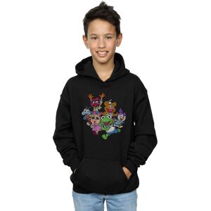 Disney Boy's The Muppets Muppet Babies Colour Group Hoodie in Black Size: 5-6 Years Black 5-6 Years Disney Boy's The Muppets Muppet Babies Colour Group Hoodie in Black Size: 5-6 Years Black 5-6 Years