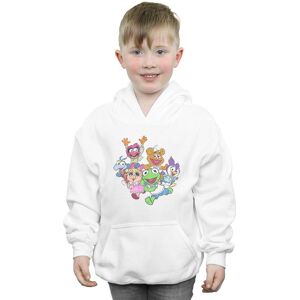 Disney Boy's The Muppets Muppet Babies Colour Group Hoodie in White Size: 5-6 Years White 5-6 Years Disney Boy's The Muppets Muppet Babies Colour Group Hoodie in White Size: 5-6 Years White 5-6 Years